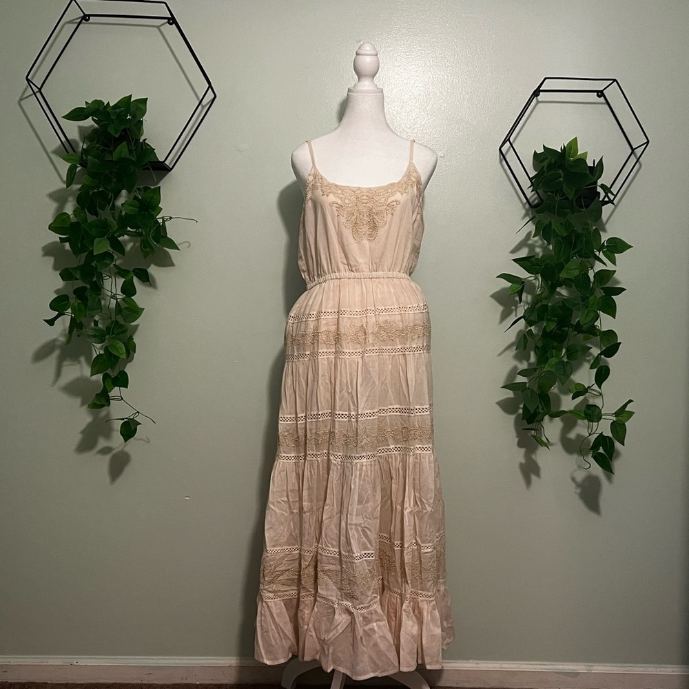 Light Brown Summer Dress